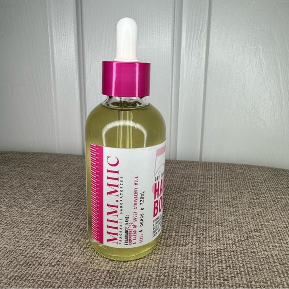 MIIM MIIC 52 Sweet Strawberry Milk Dry Touch Body Oil 4 oz 150 ml Crybaby - Picture 3 of 11